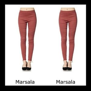 🌻NEW Moto Jeggings With Ankle Zippers